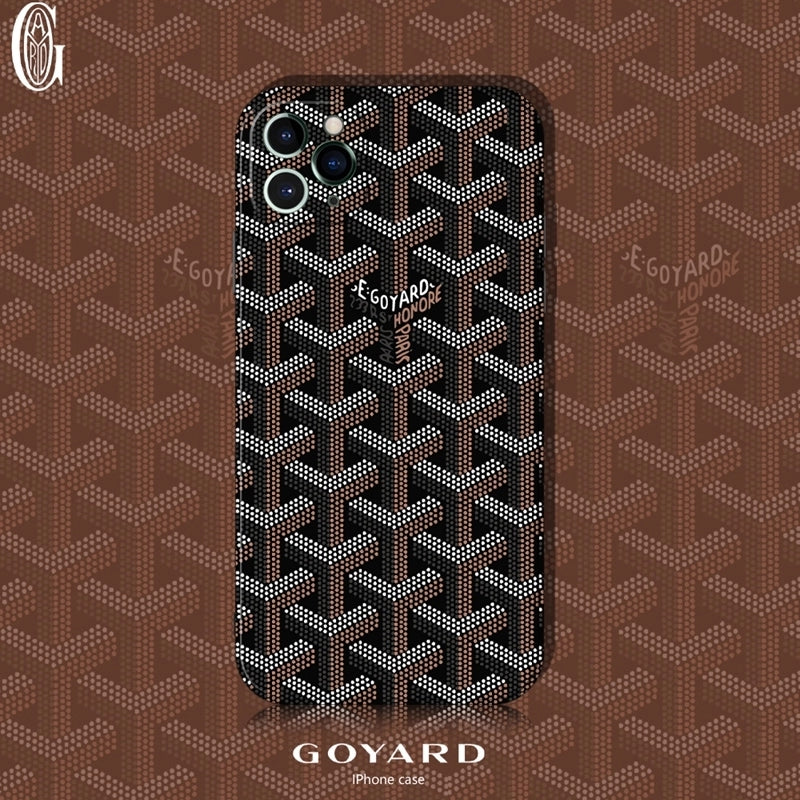 Goyard Soft Silicone iPhone Cases with 5 Color Selections.