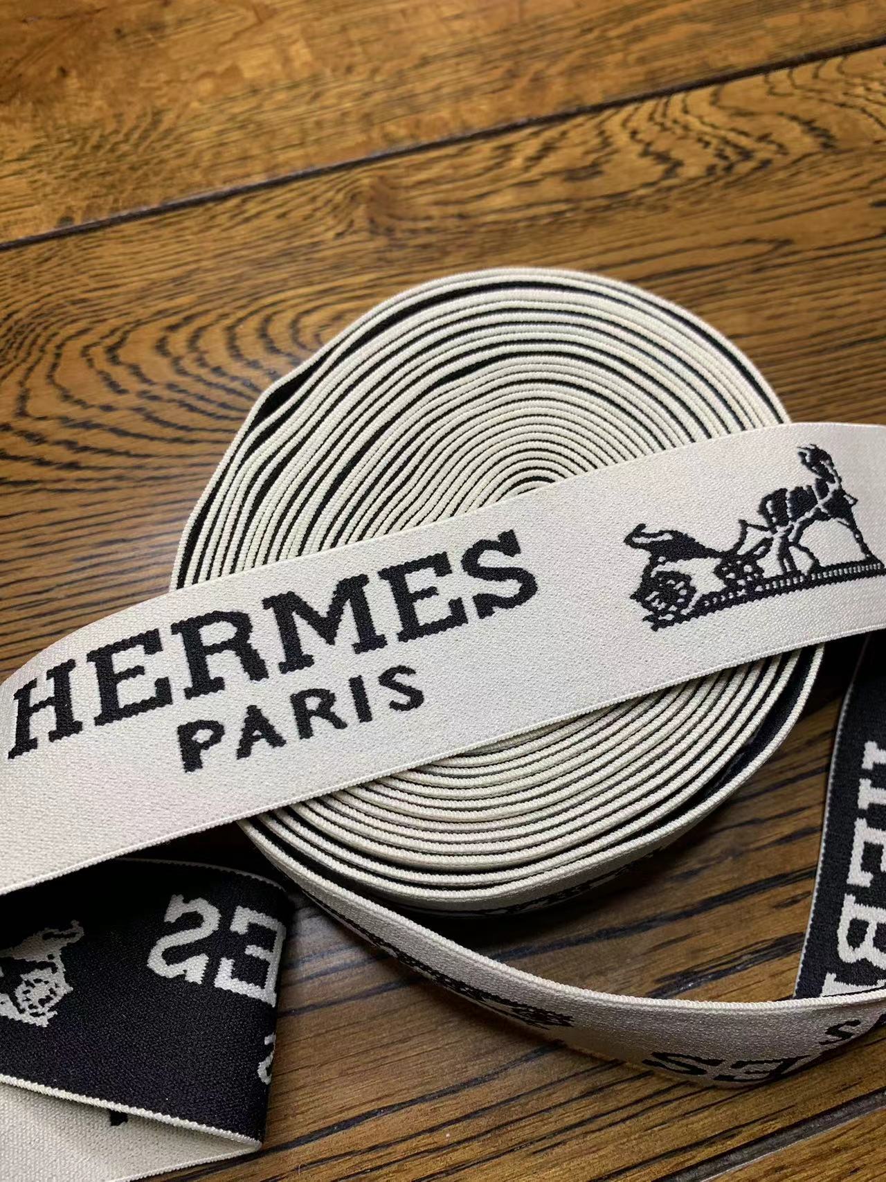 Hermes Paris Elastic Band for Clothing Apparel Headband for DIY Sewing