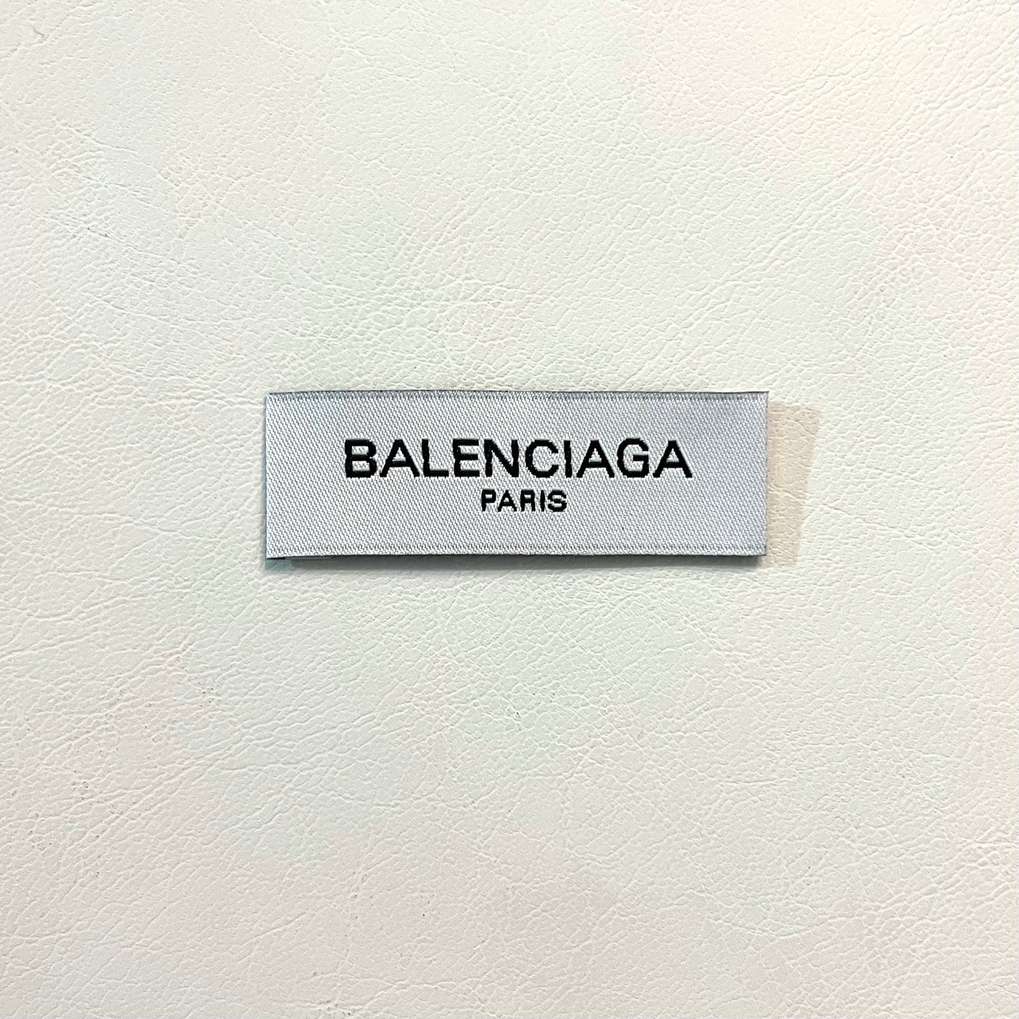 Balenciaga Paris Tag Label for Custom Apparel DIY Sewing Accessories