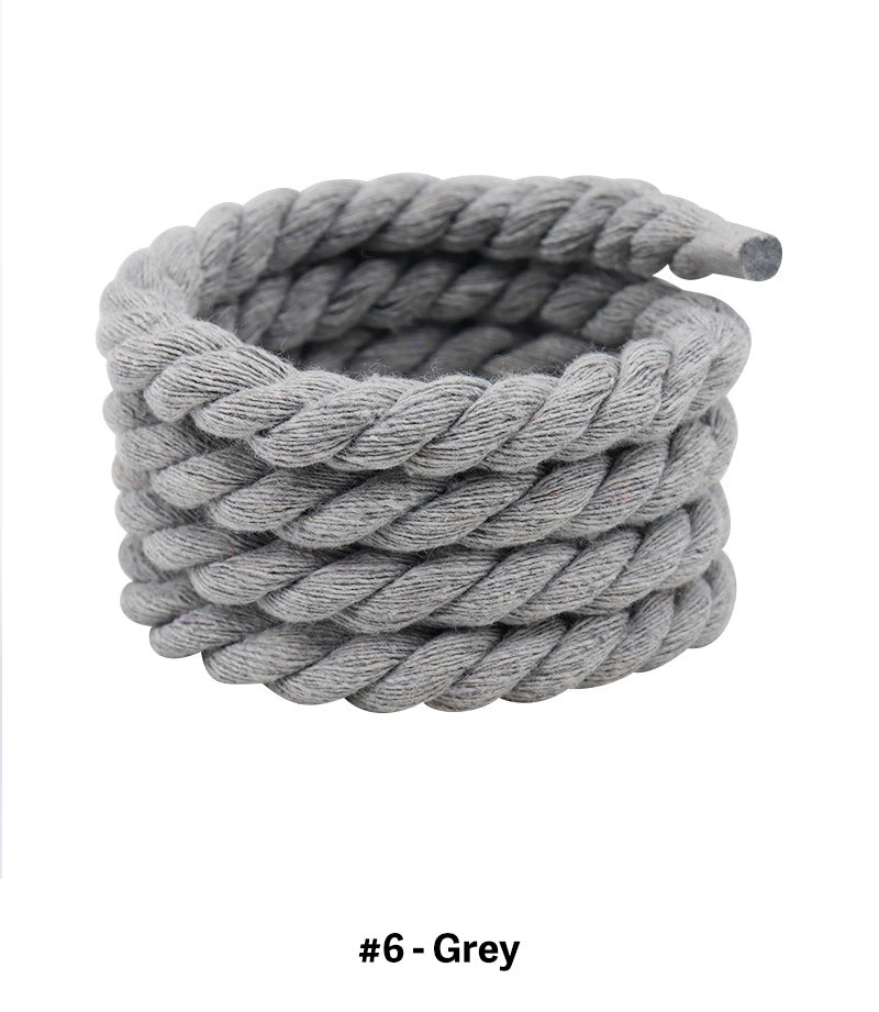 Custom Handmade Colorful Rope Shoelace for Sneakers DIY Crafts