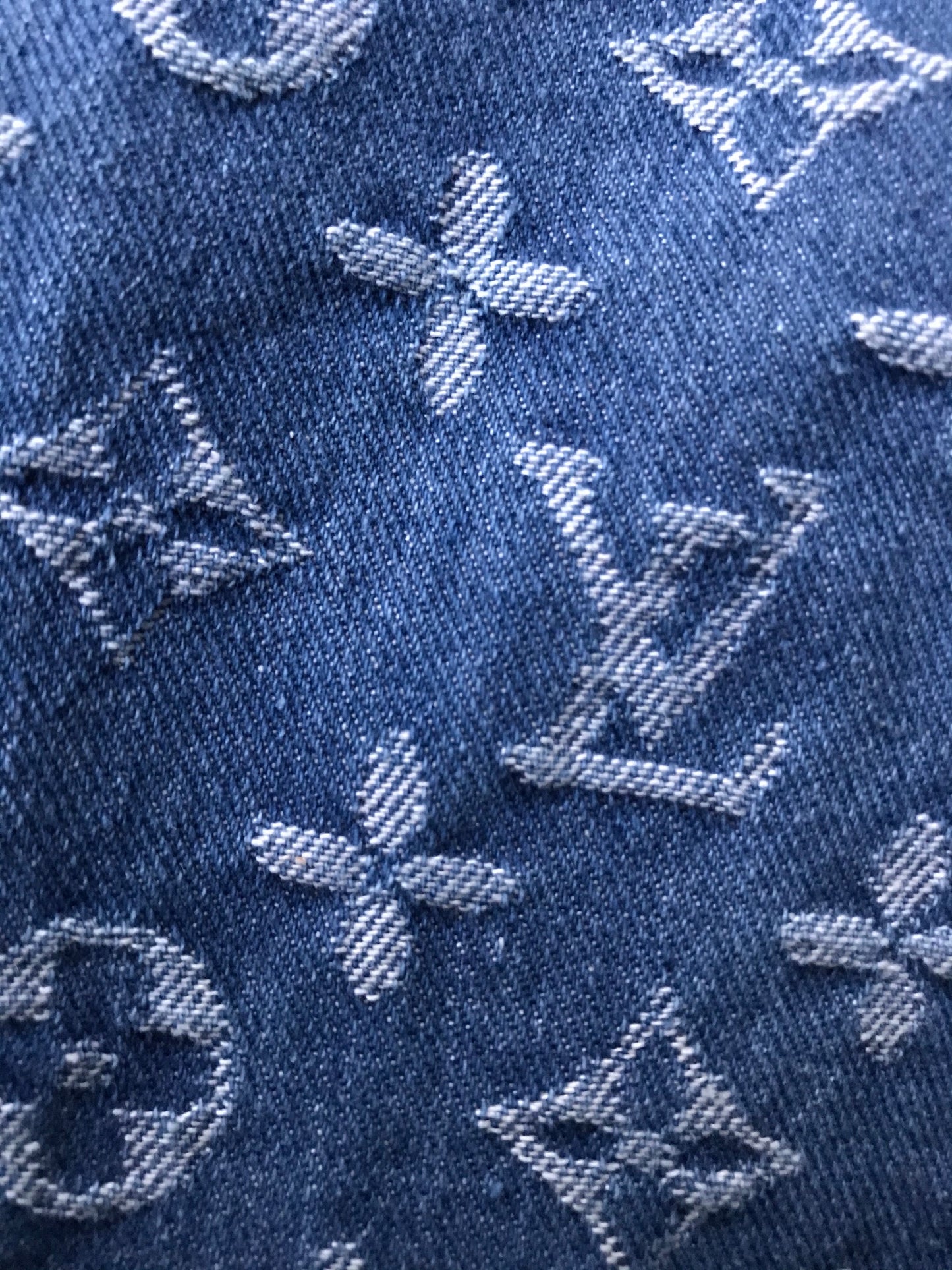 LV Denim Woven Fabric