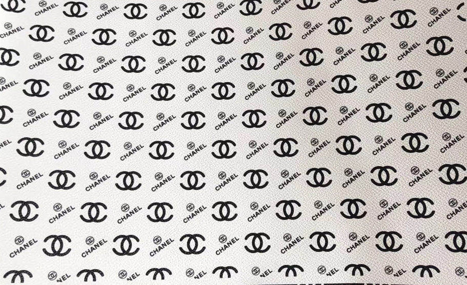 White Chanel Leather Fabric for Bag and Shoe Custom