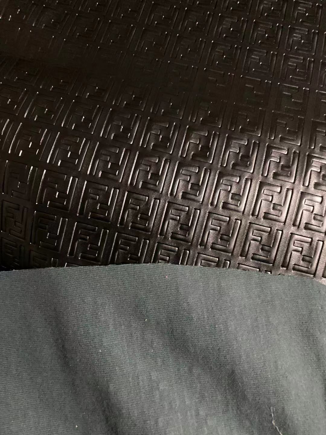 Premium Quality Fendi Embossed Soft Leather for Custom Sneakers Upholstery