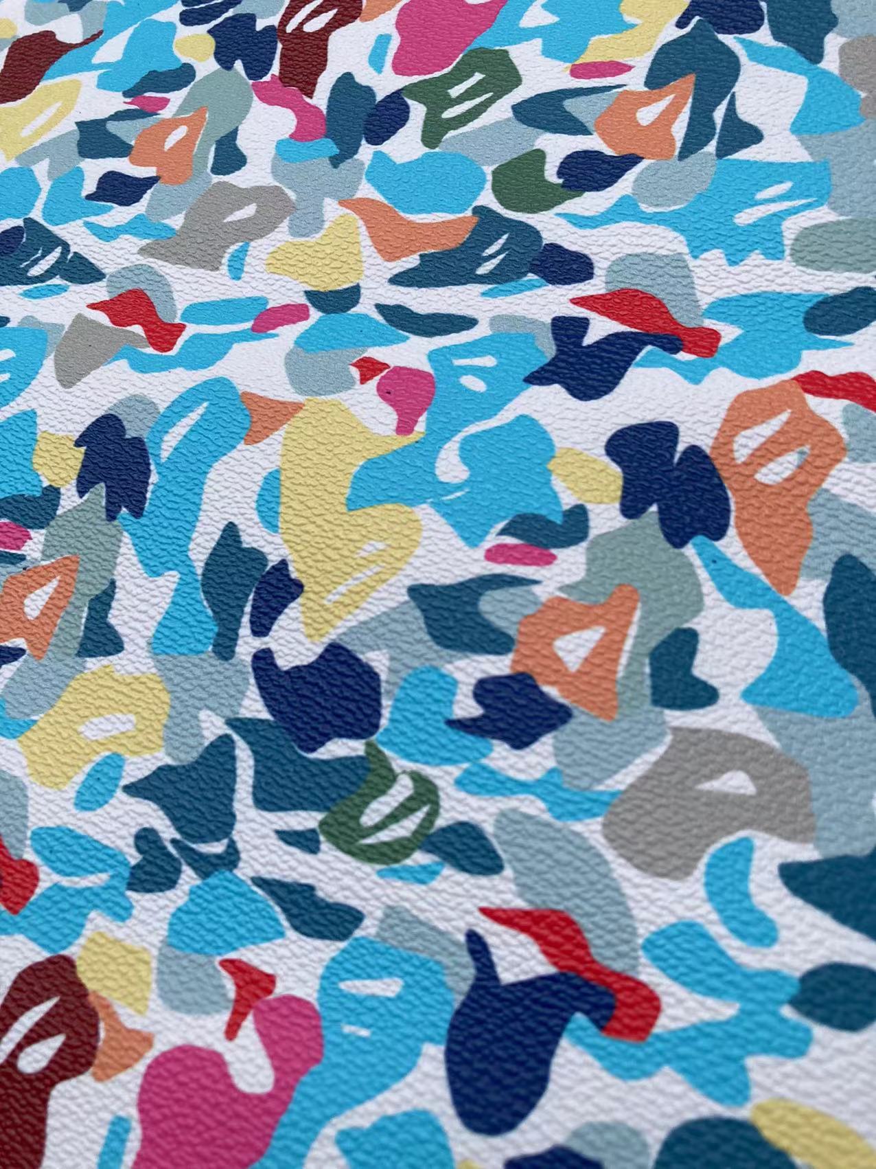 New Colorful Bape for Custom Sneakers Wallpaper Interior DIY