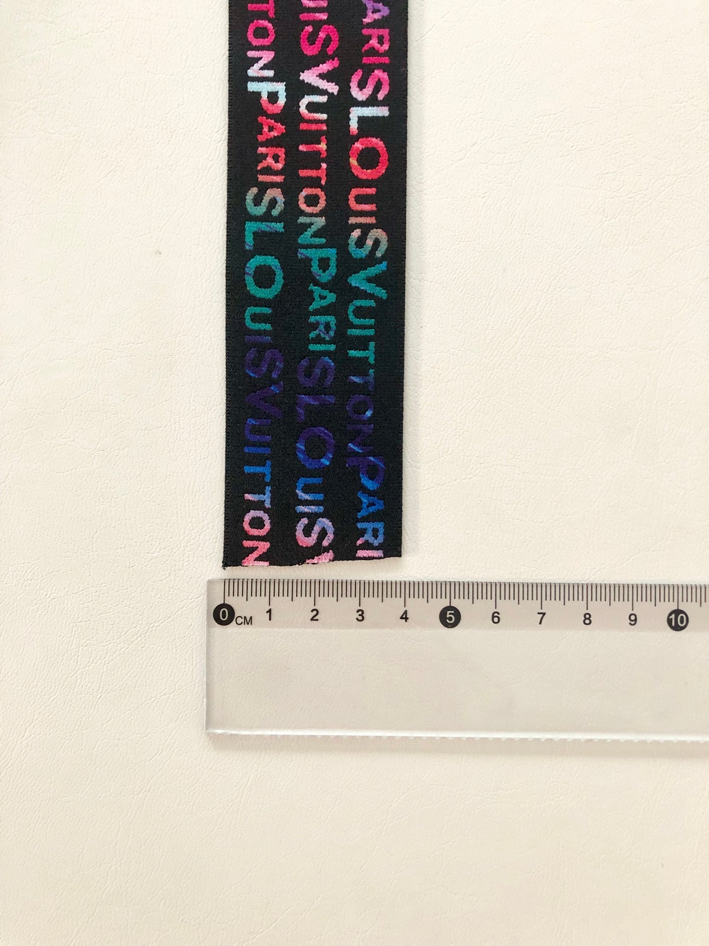 Colorful LV Letter Elastic Band Straps