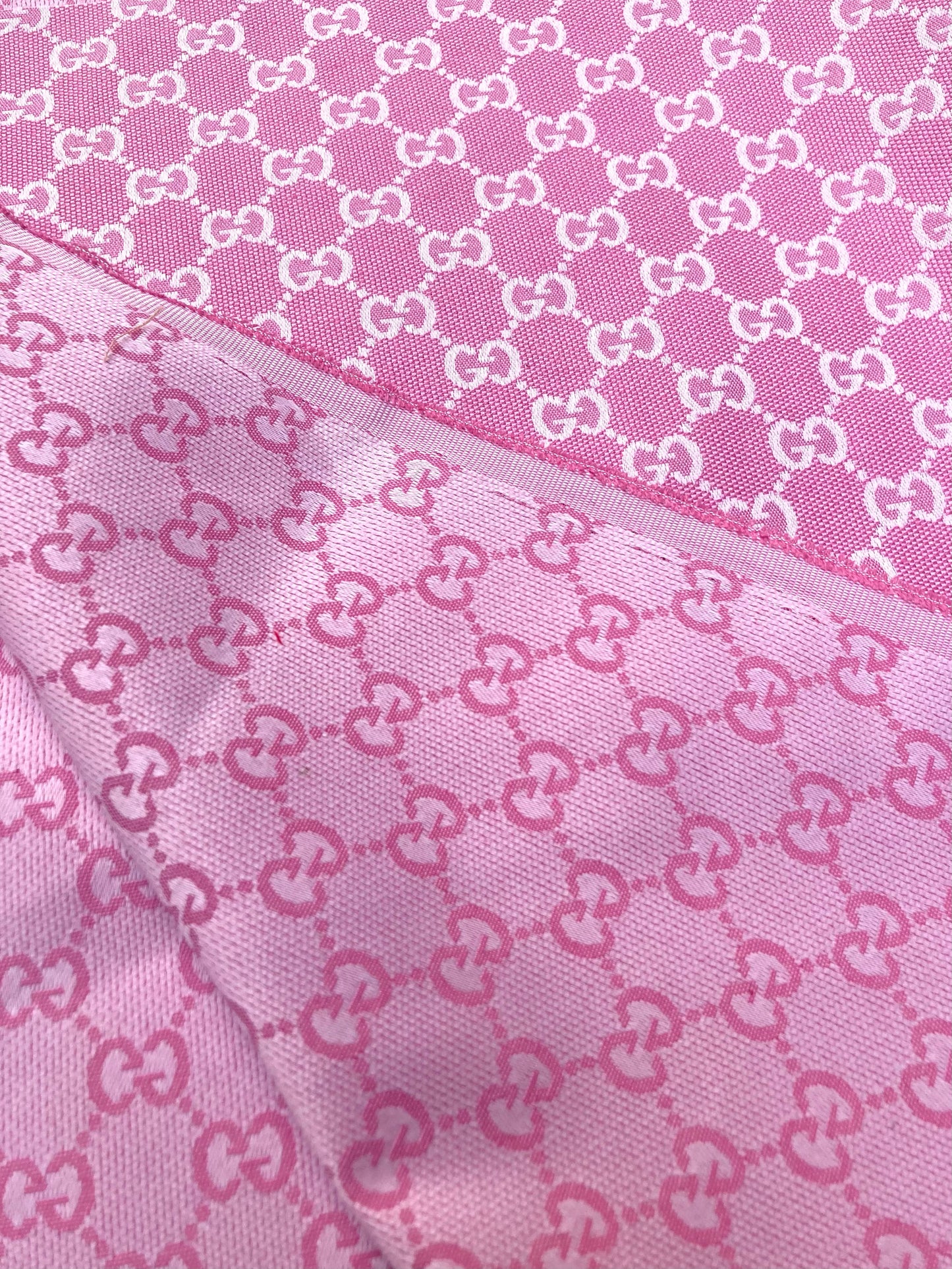 Barbie Pink GG Fabric for Custom DIY Handmade