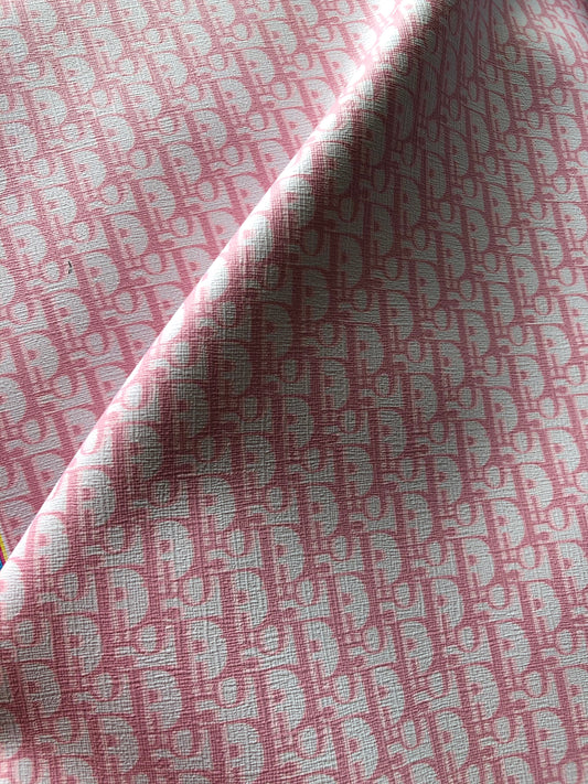 Texture Pink Dior Leather for Custom