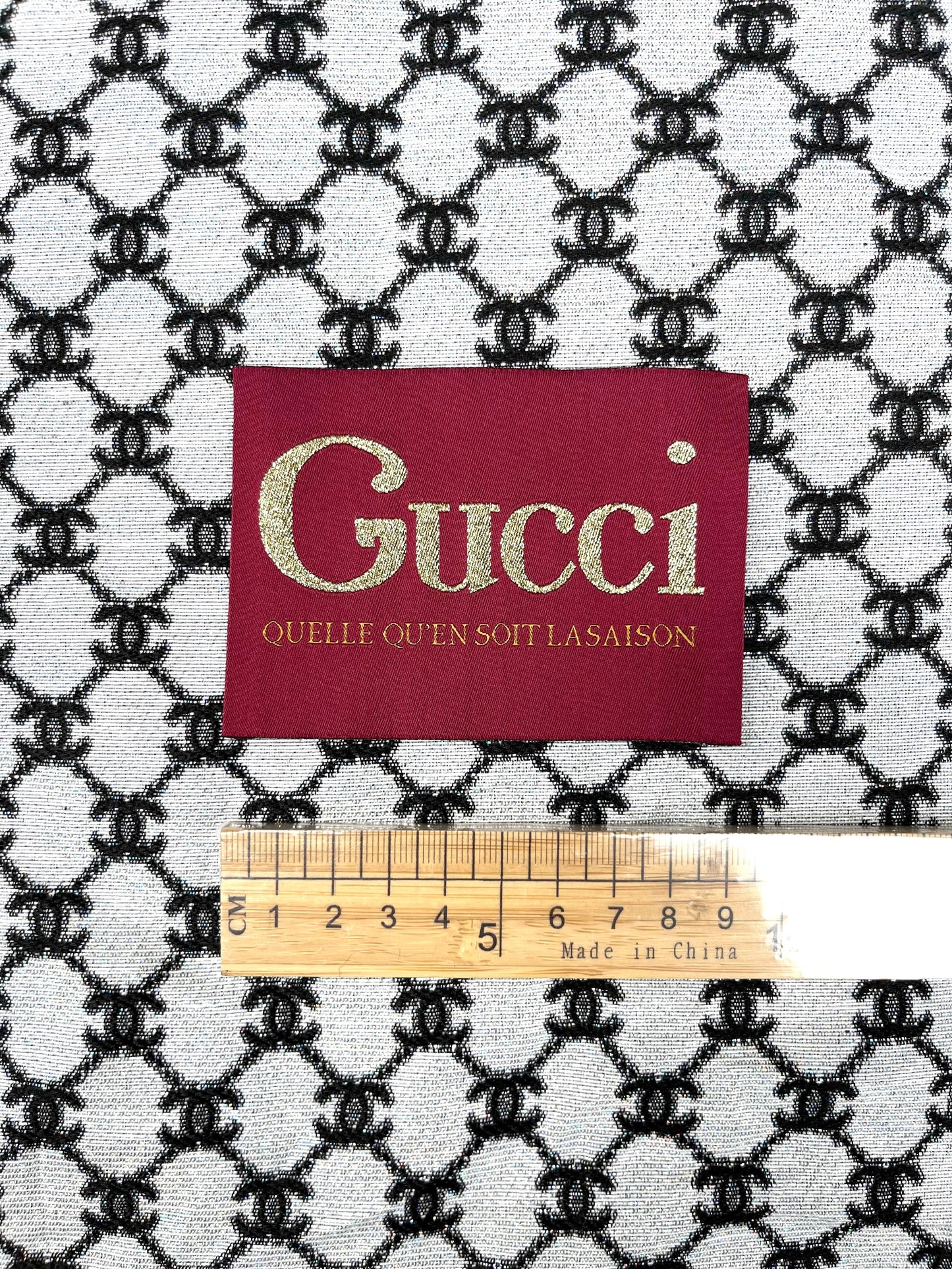 Handmade Sewing Gucci Label Tags for Handmade DIY