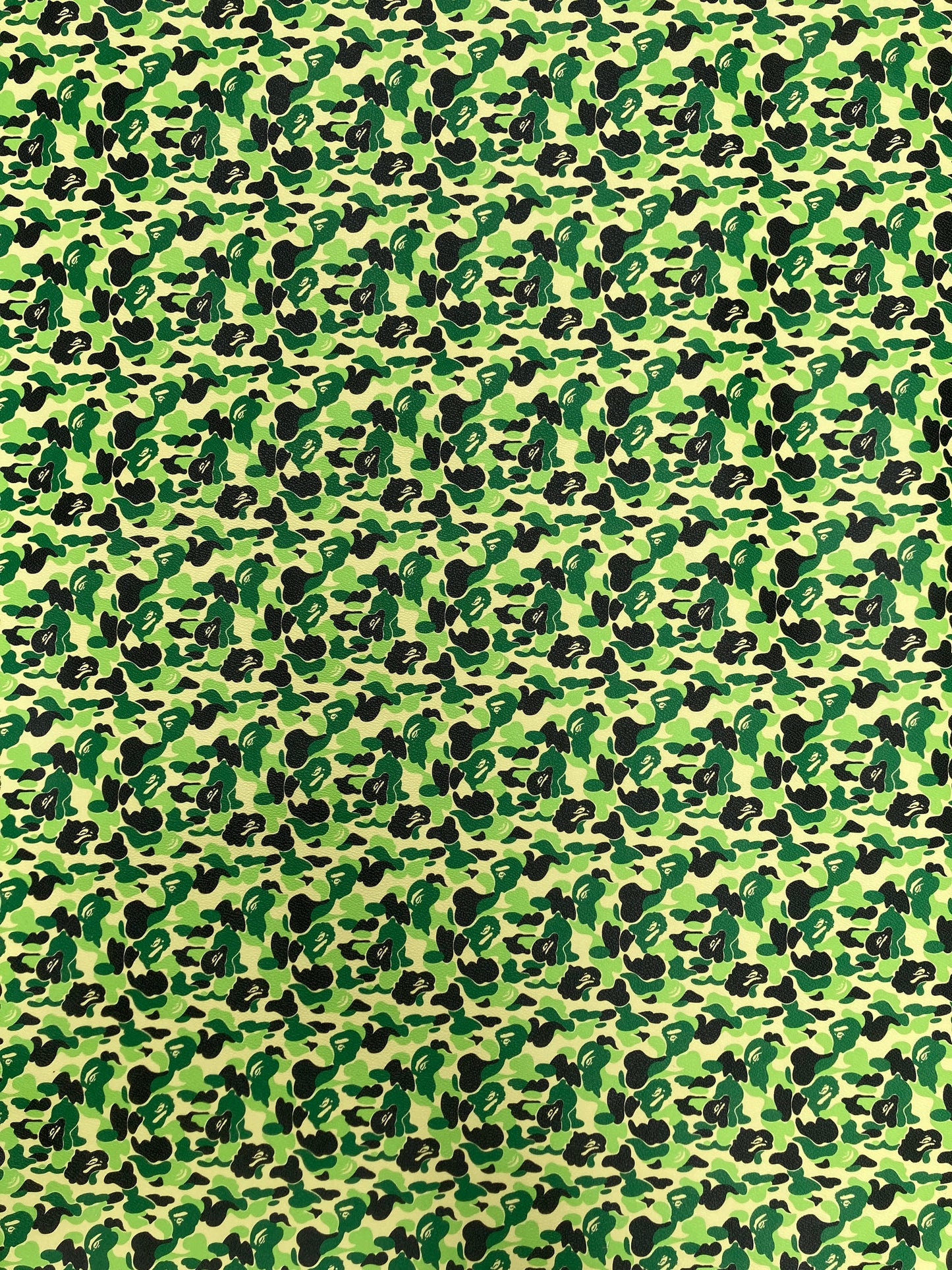Custom Sneakers Green Bape Vinyl for Handmade Crafting